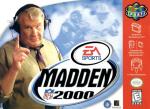 Madden NFL 2000 Box Art Front